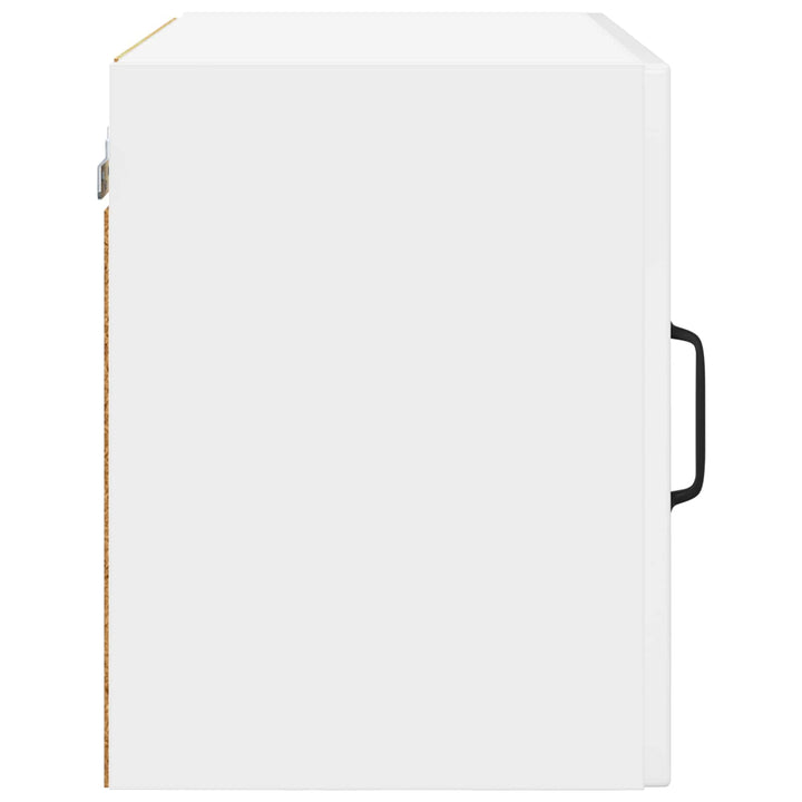 Vægskab PORTO 2 pcs Høj gloss hvid 50 x 31 x 40 cm