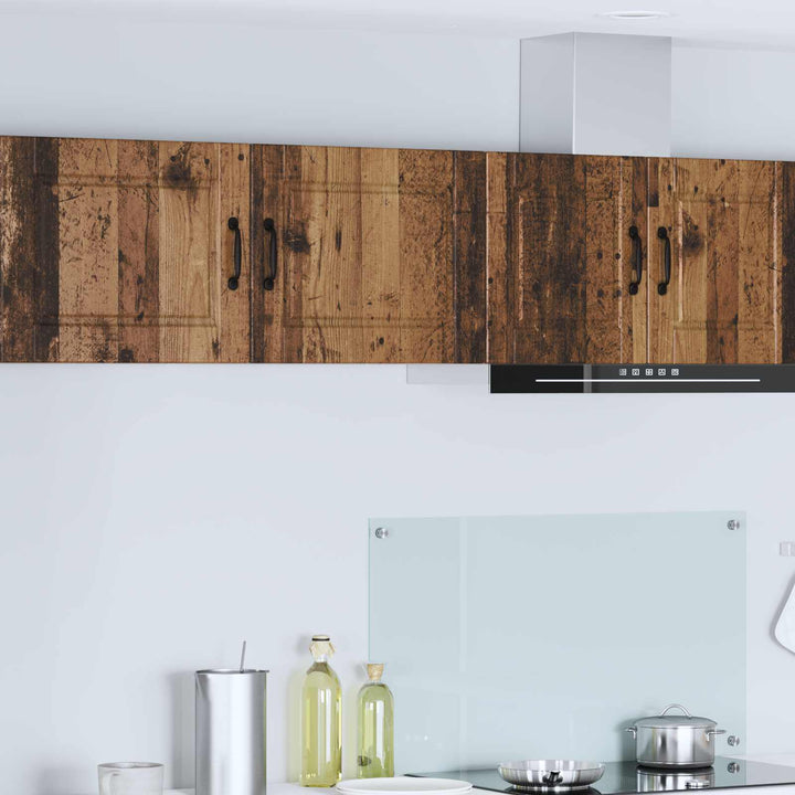 Vægskab PORTO 2 pcs Gammelt træ 50 x 31 x 40 cm Konstrueret træ