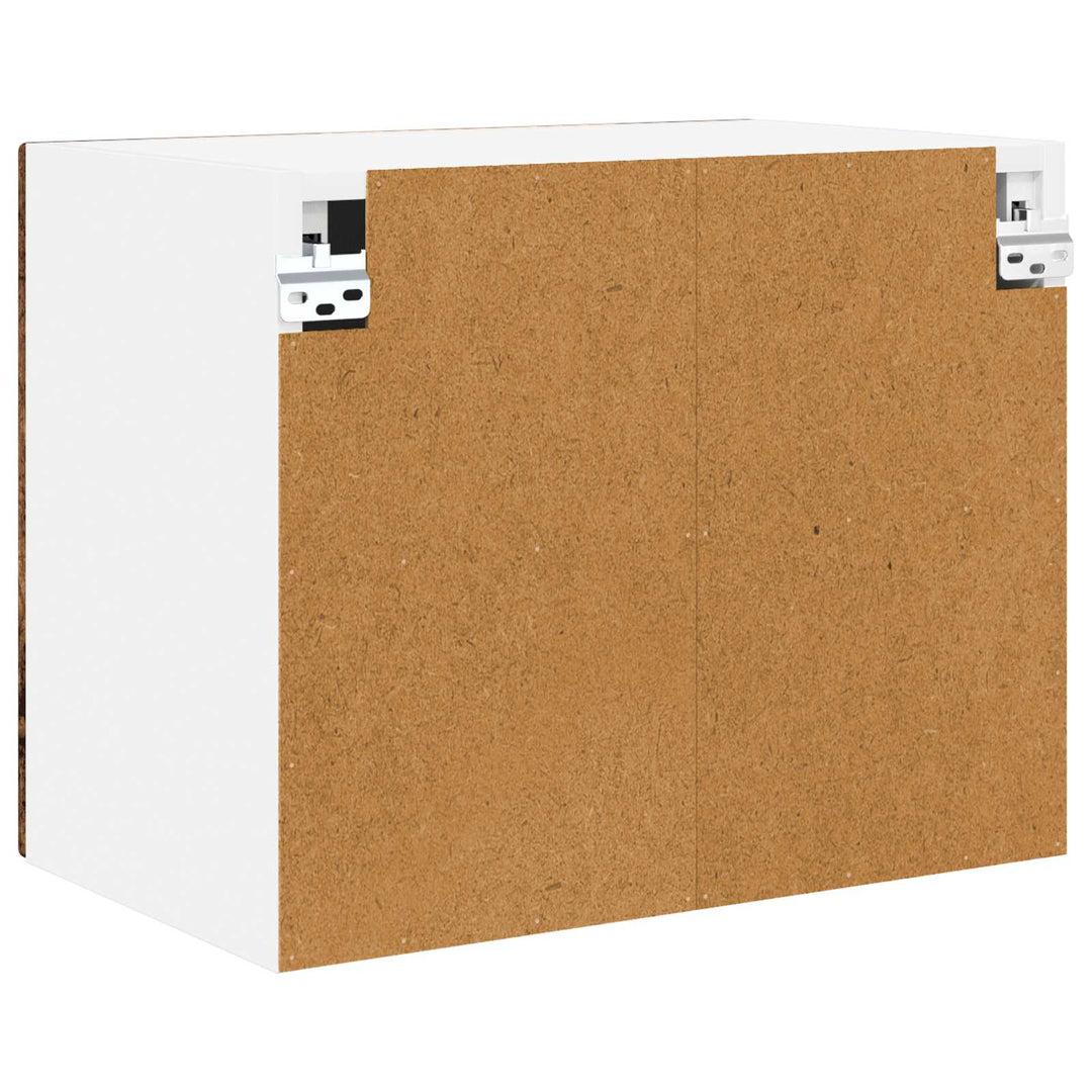 Vægskab PORTO 2 pcs Gammelt træ 50 x 31 x 40 cm Konstrueret træ