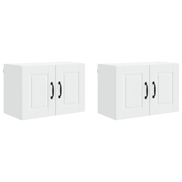 Vægskab PORTO 2 pcs Hvid 60 x 31 x 40 cm Konstrueret træ