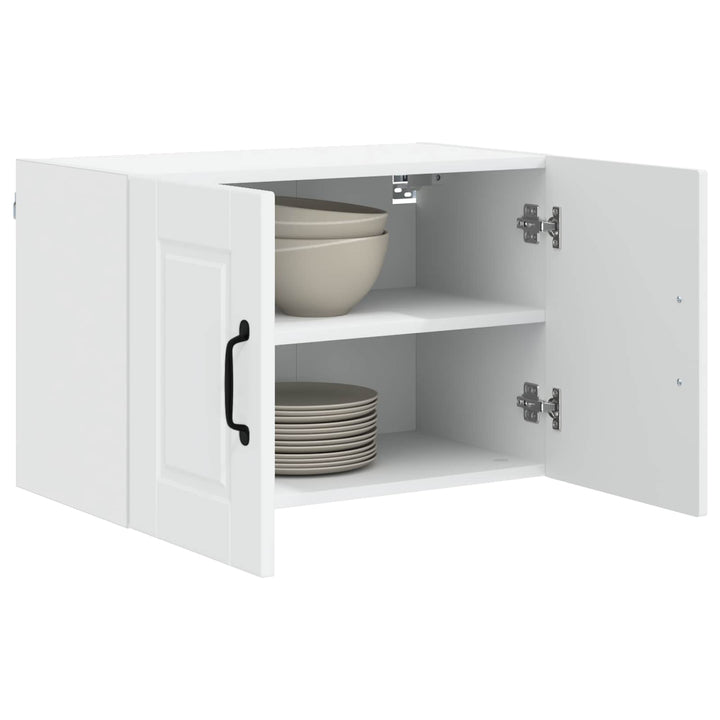 Vægskab PORTO 2 pcs Hvid 60 x 31 x 40 cm Konstrueret træ