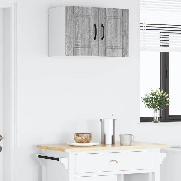 Vægskab PORTO Grå Sonoma 60 x 31 x 40 cm Konstrueret træ