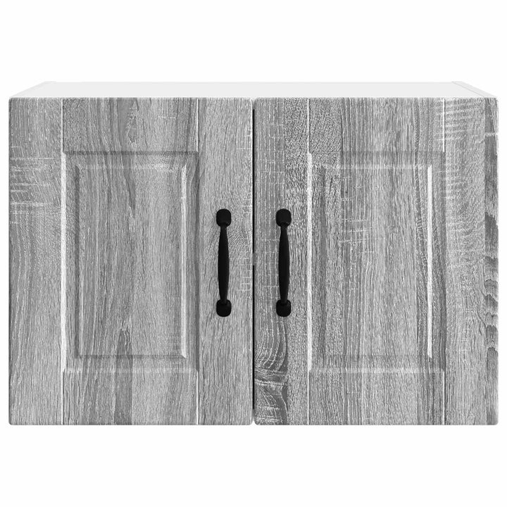 Vægskab PORTO 2 pcs Grå Sonoma 60 x 31 x 40 cm Konstrueret træ