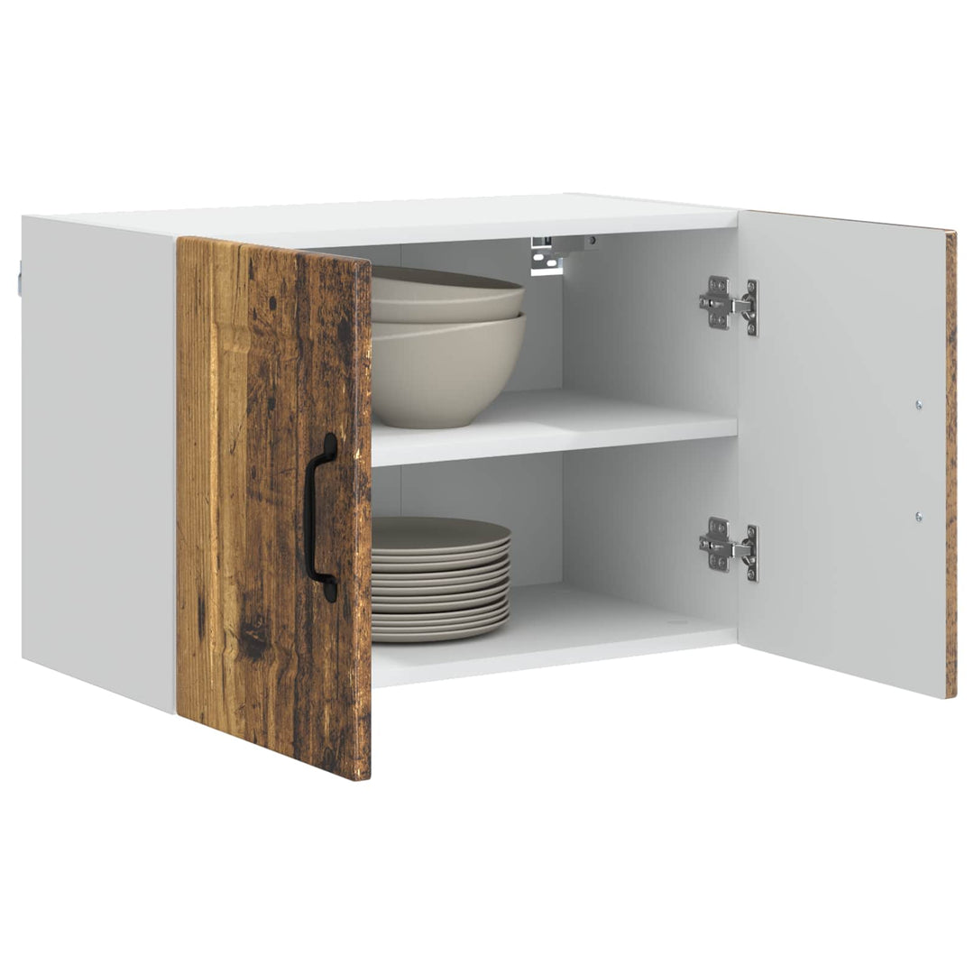 Vægskab PORTO Gammelt træ 60 x 31 x 40 cm Konstrueret træ