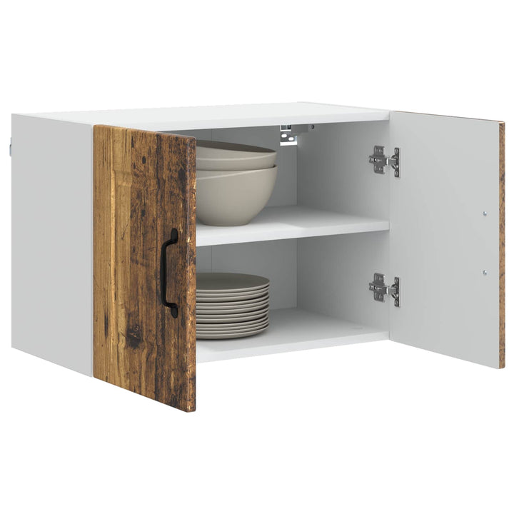 Vægskab PORTO Gammelt træ 60 x 31 x 40 cm Konstrueret træ