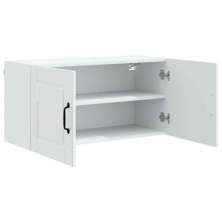 Vægskab PORTO Høj gloss hvid 80 x 31 x 40 cm Konstrueret træ