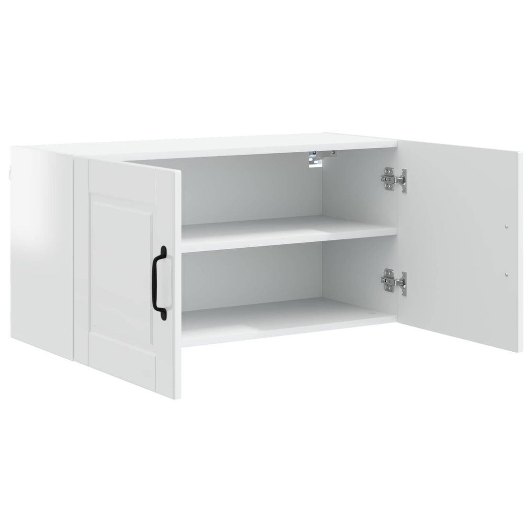 Vægskab PORTO Høj gloss hvid 80 x 31 x 40 cm Konstrueret træ