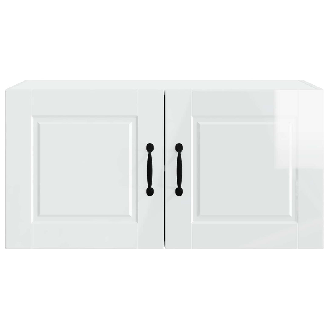 Vægskab PORTO Høj gloss hvid 80 x 31 x 40 cm Konstrueret træ
