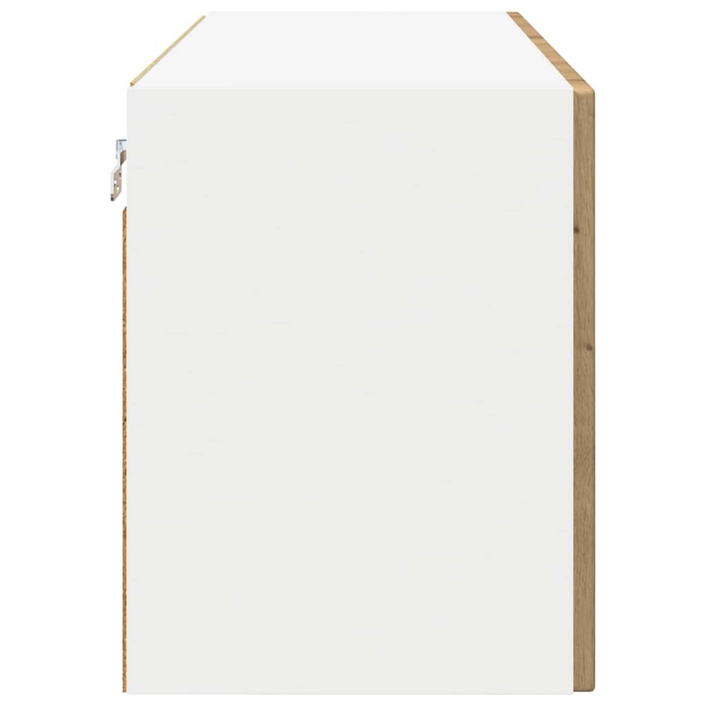 Vægskab PORTO Artisan Egetræ 80 x 31 x 40 cm Konstrueret træ