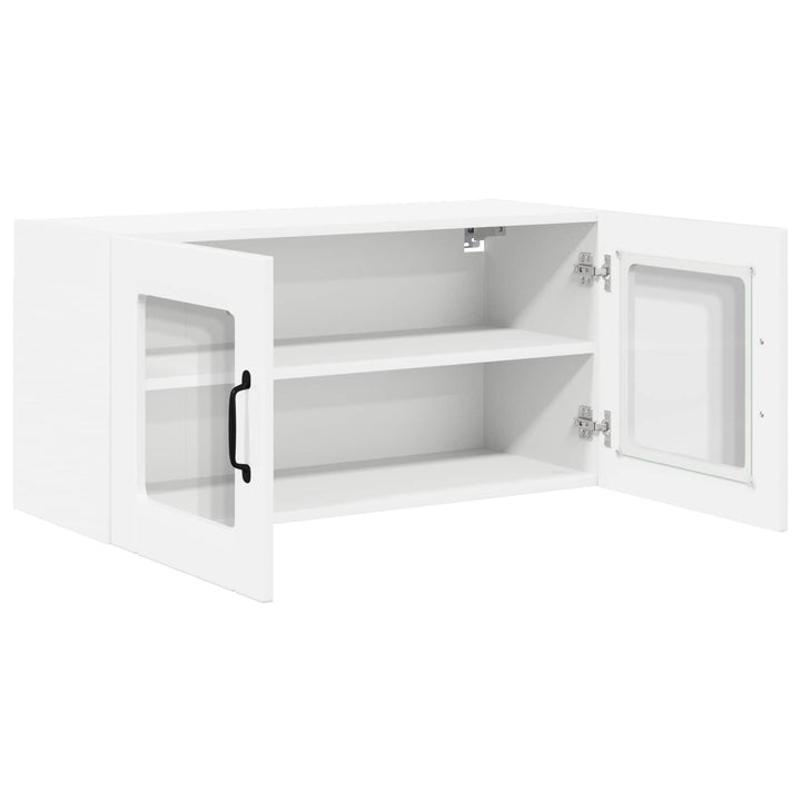 Væglågskab PORTO Høj gloss hvid 80 x 31 x 40 cm Konstrueret træ