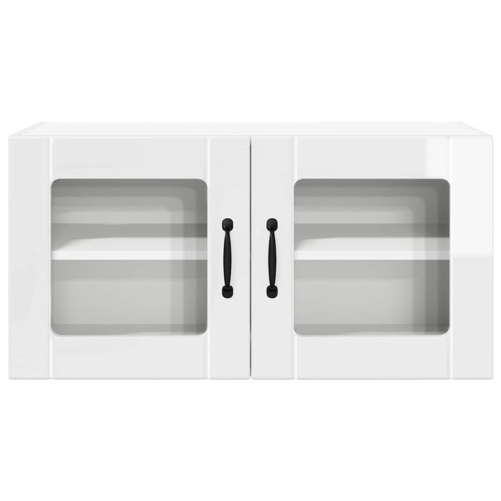 Væglågskab PORTO Høj gloss hvid 80 x 31 x 40 cm Konstrueret træ