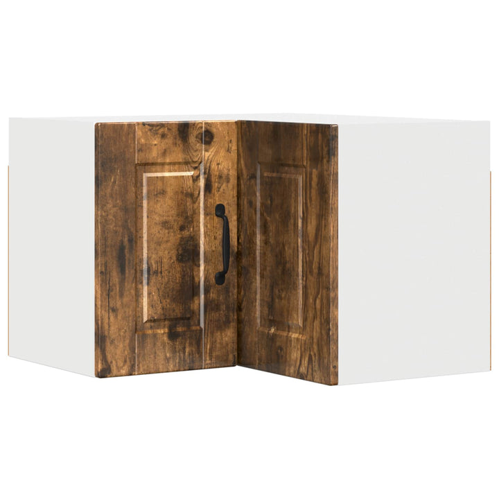 Væg hjørneskab PORTO Røget eg 57 x 57 x 40 cm Konstrueret træ