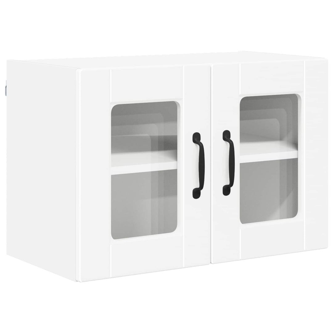 Væglågskab PORTO 2 pcs Hvid 60 x 31 x 40 cm Konstrueret træ