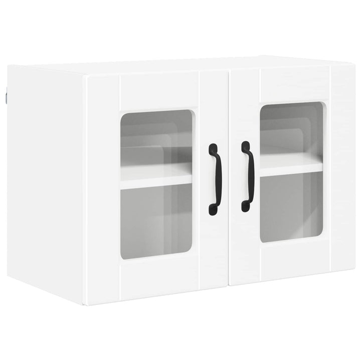 Væglågskab PORTO 2 pcs Hvid 60 x 31 x 40 cm Konstrueret træ