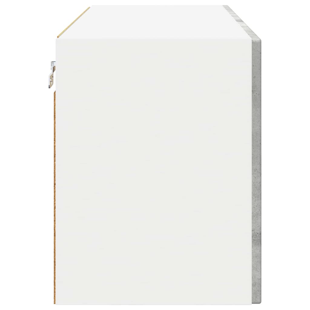 Væglågskab PORTO Beton Grå 60 x 31 x 40 cm Konstrueret træ