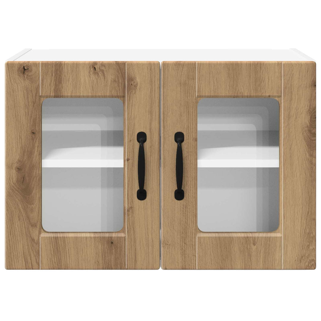 Væglågskab PORTO 2 pcs Artisan Egetræ 60 x 31 x 40 cm
