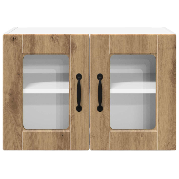 Væglågskab PORTO 2 pcs Artisan Egetræ 60 x 31 x 40 cm