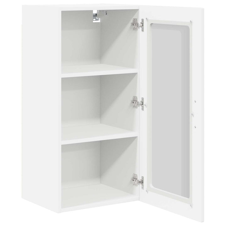 Væglågskab PORTO 2 pcs Hvid 40 x 31 x 80 cm Konstrueret træ