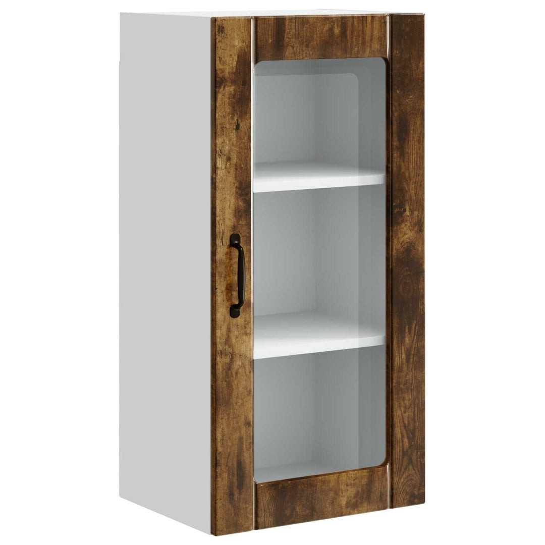 Væglågskab PORTO Røget eg 40 x 31 x 80 cm Konstrueret træ