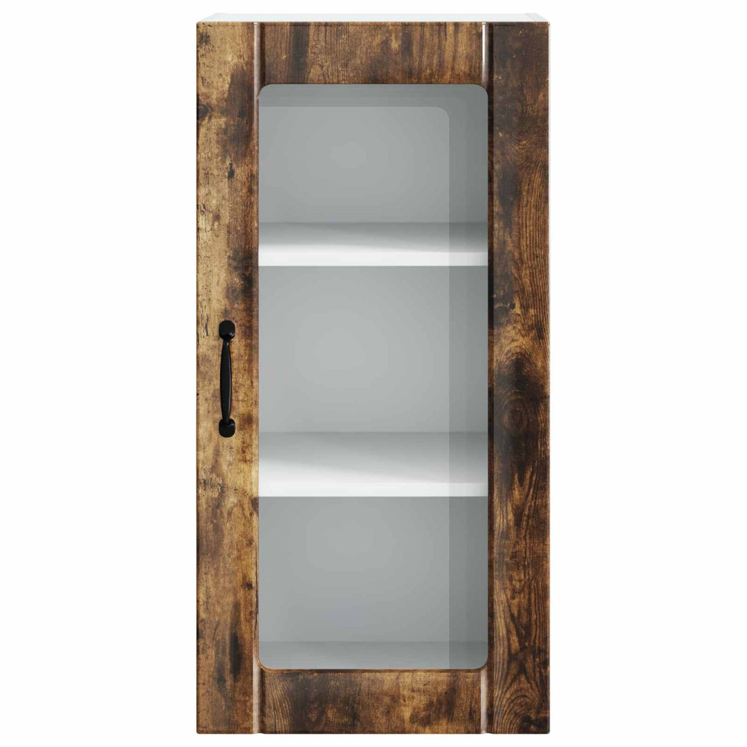 Væglågskab PORTO Røget eg 40 x 31 x 80 cm Konstrueret træ