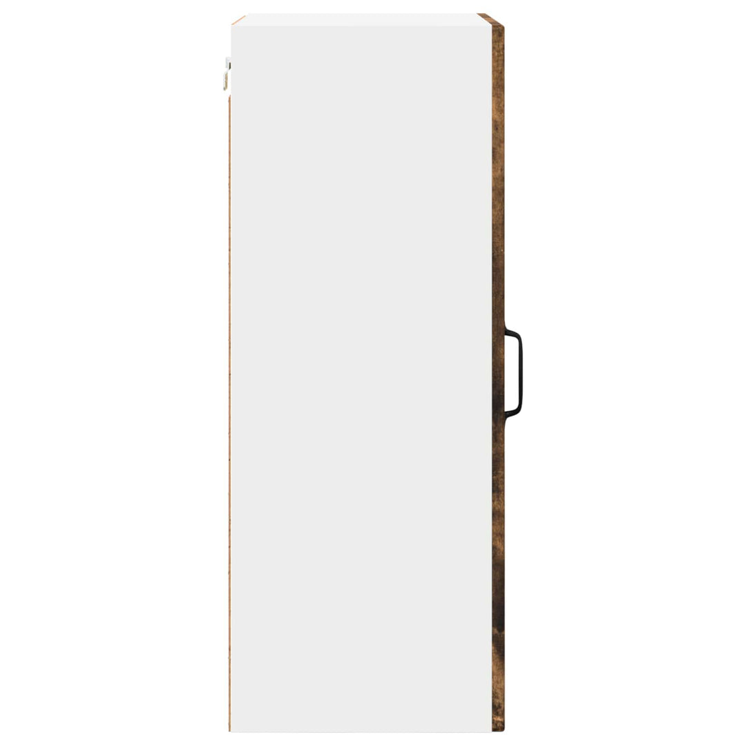 Væglågskab PORTO 2 pcs Røget eg 40 x 31 x 80 cm Konstrueret træ