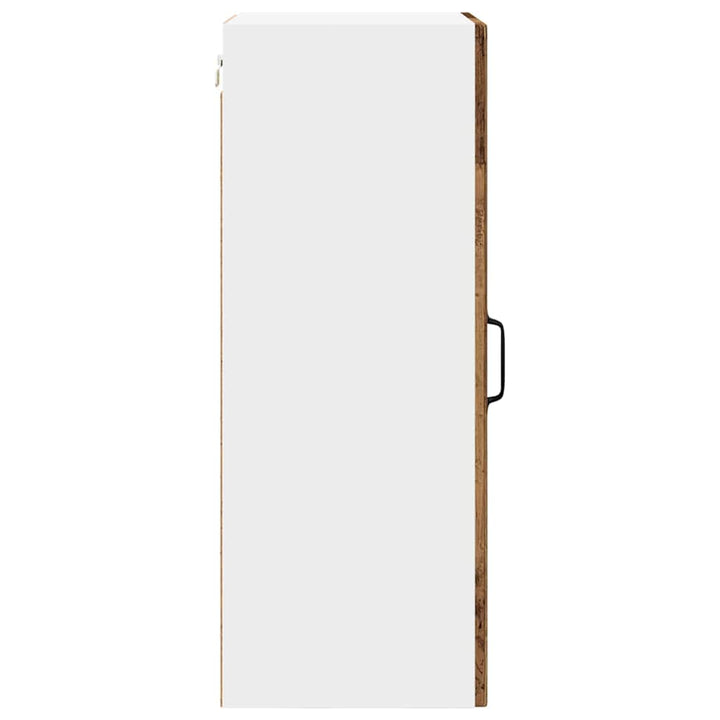 Væglågskab PORTO Gammelt træ 40 x 31 x 80 cm Konstrueret træ