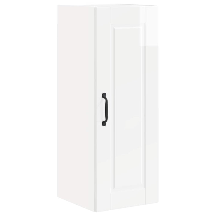 Vægskab PORTO Høj gloss hvid 30 x 31 x 80 cm Konstrueret træ