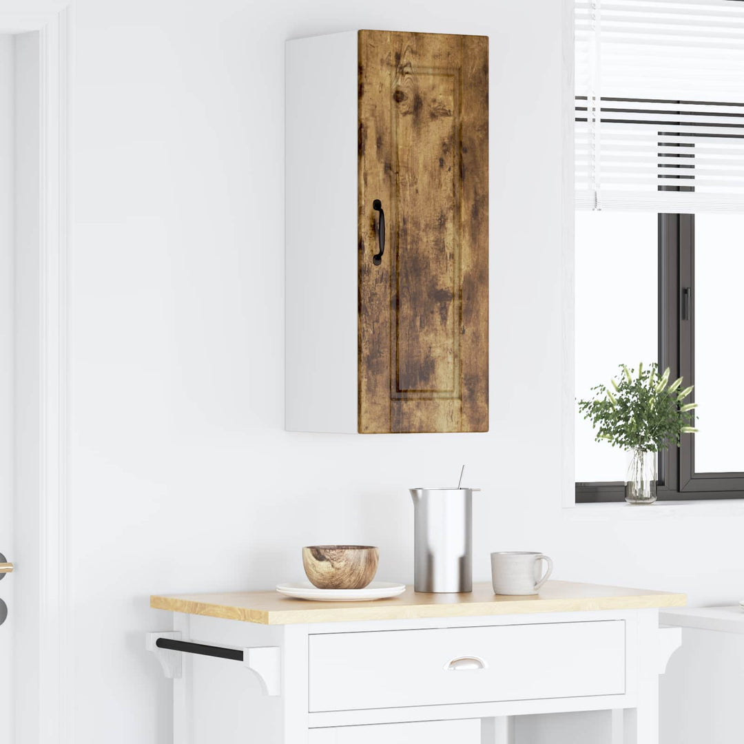 Vægskab PORTO Røget eg 30 x 31 x 80 cm Konstrueret træ