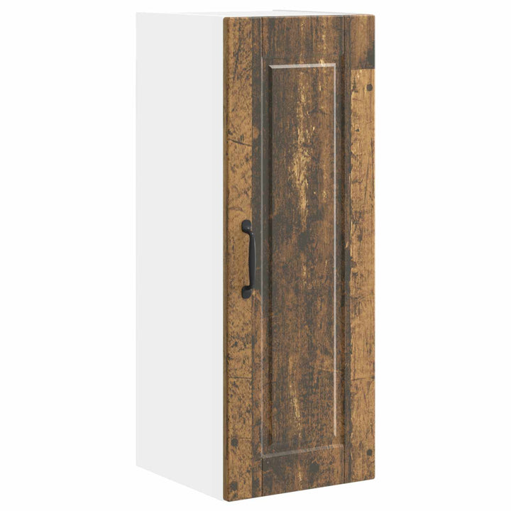 Vægskab PORTO 2 pcs Røget eg 30 x 31 x 80 cm Konstrueret træ