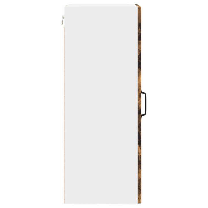 Vægskab PORTO 2 pcs Røget eg 30 x 31 x 80 cm Konstrueret træ