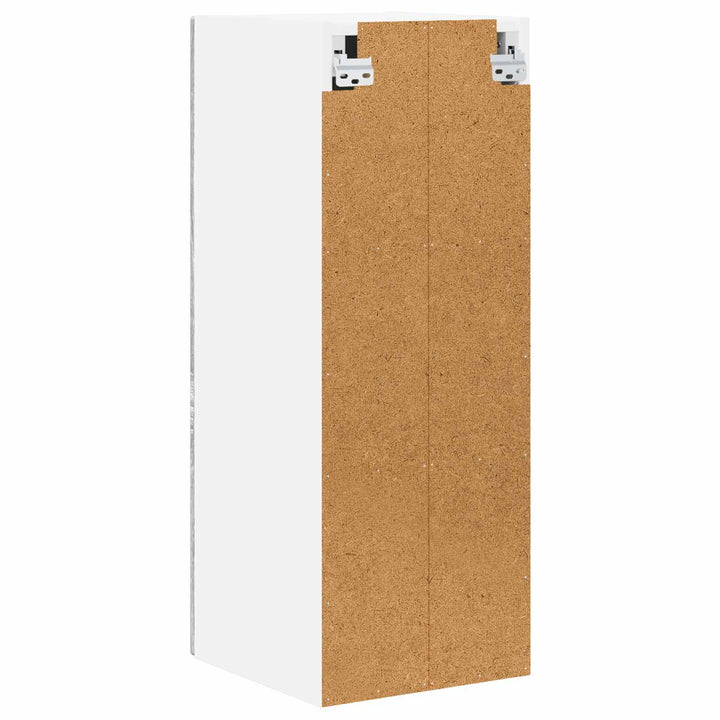 Vægskab PORTO 2 pcs Grå Sonoma 30 x 31 x 80 cm Konstrueret træ