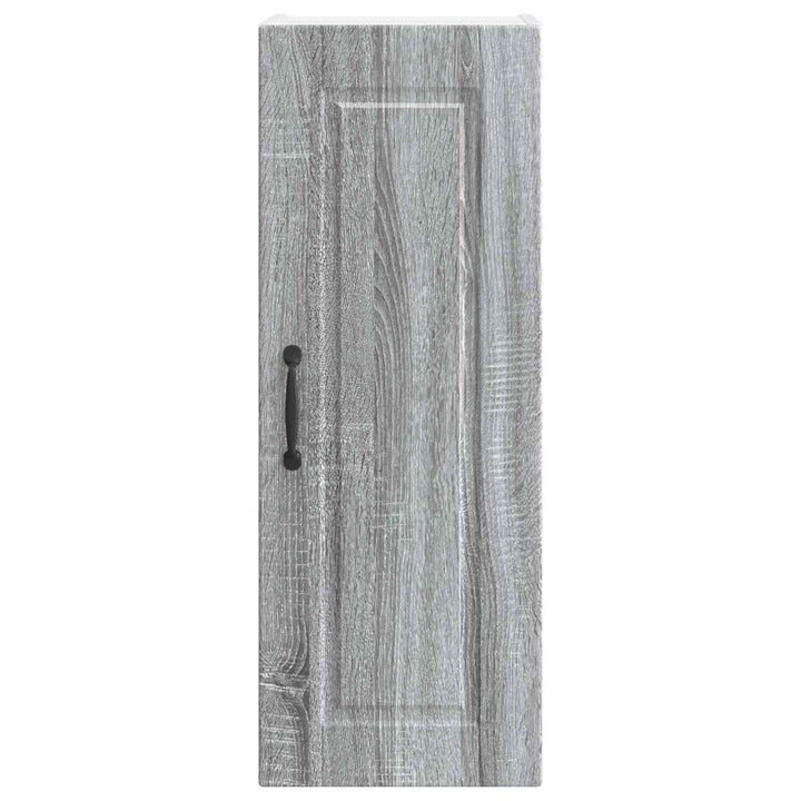 Vægskab PORTO 2 pcs Grå Sonoma 30 x 31 x 80 cm Konstrueret træ