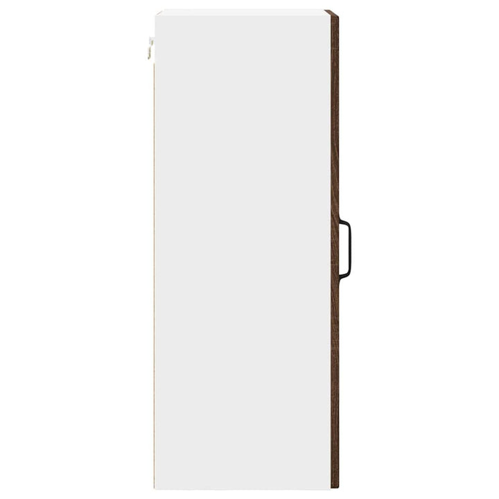 Vægskab PORTO 2 stk. Brun eg Konstrueret træ