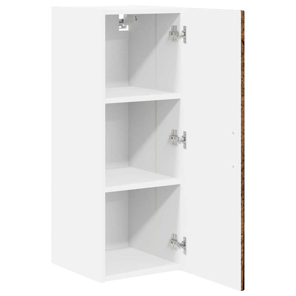 Vægskab PORTO Gammelt træ 30 x 31 x 80 cm Konstrueret træ