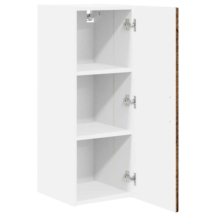 Vægskab PORTO Gammelt træ 30 x 31 x 80 cm Konstrueret træ