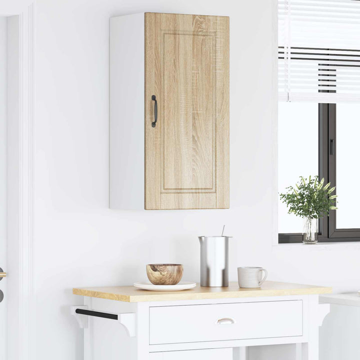 Vægskab PORTO Sonoma eg 40 x 31 x 80 cm Konstrueret træ
