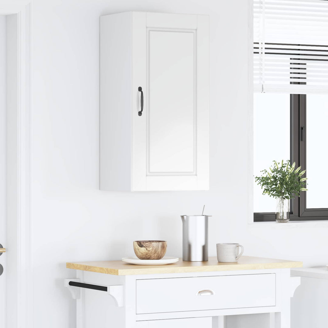 Vægskab PORTO Høj gloss hvid 40 x 31 x 80 cm Konstrueret træ