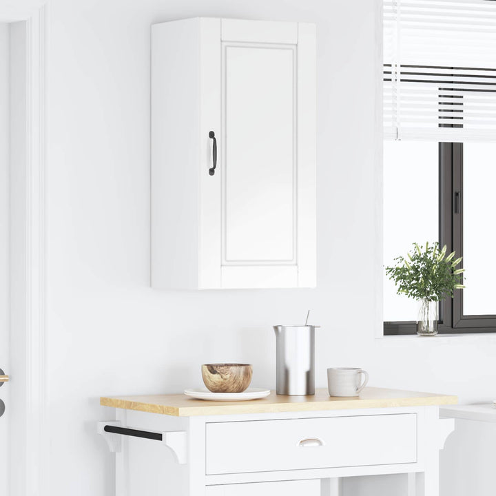 Vægskab PORTO Høj gloss hvid 40 x 31 x 80 cm Konstrueret træ