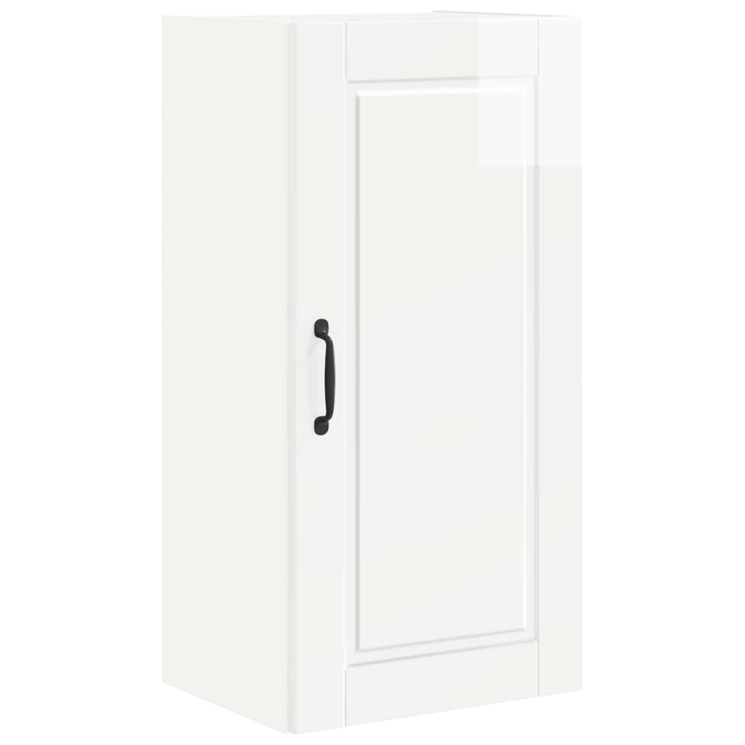 Vægskab PORTO Høj gloss hvid 40 x 31 x 80 cm Konstrueret træ
