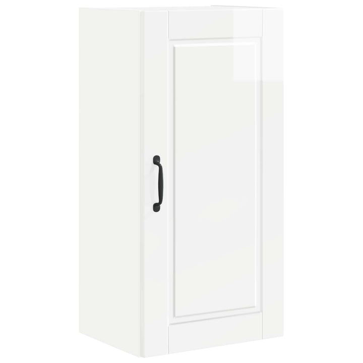 Vægskab PORTO Høj gloss hvid 40 x 31 x 80 cm Konstrueret træ
