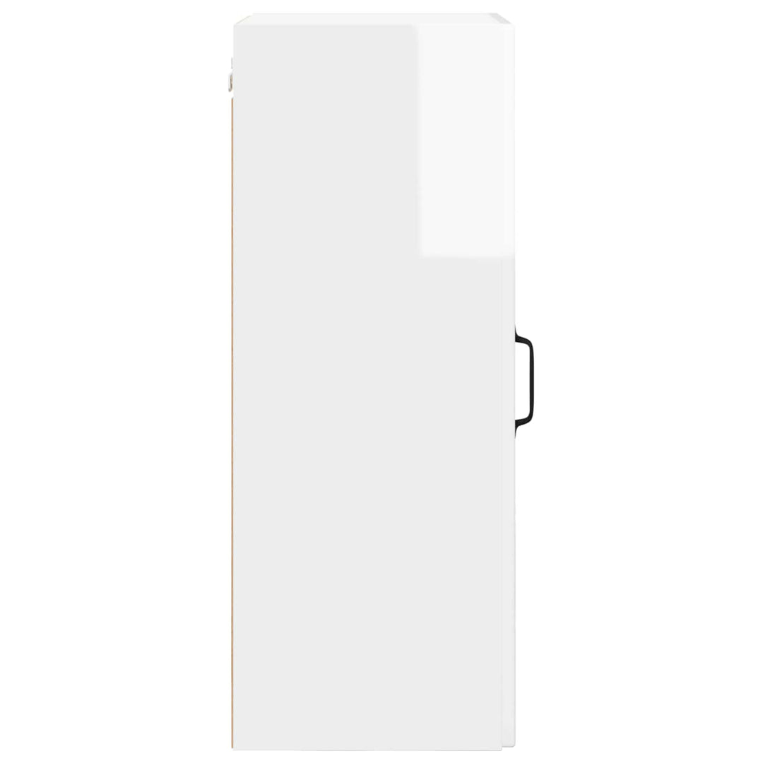 Vægskab PORTO Høj gloss hvid 40 x 31 x 80 cm Konstrueret træ
