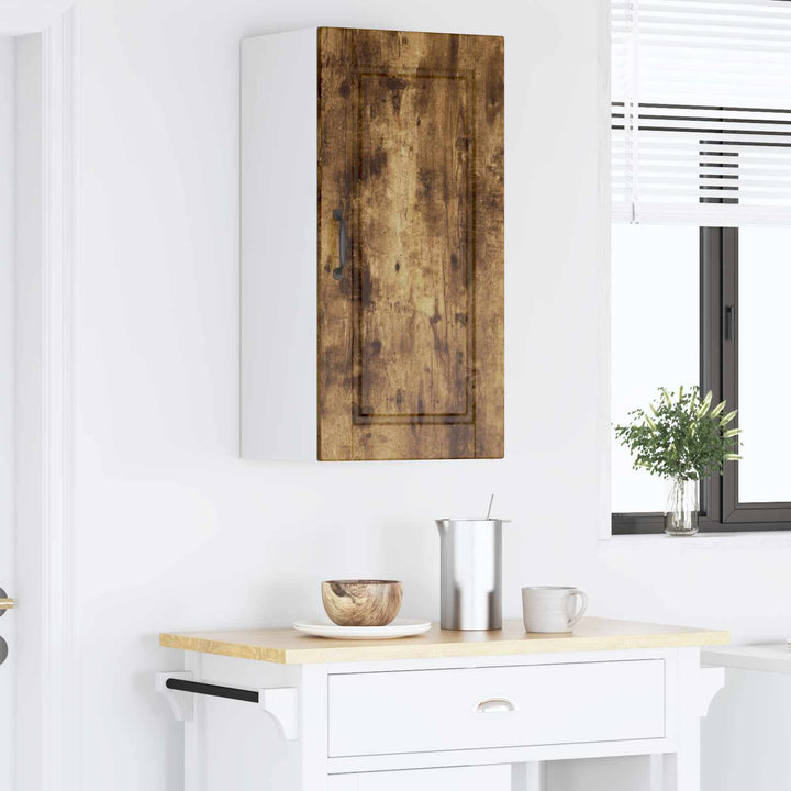 Vægskab PORTO Røget eg 40 x 31 x 80 cm Konstrueret træ