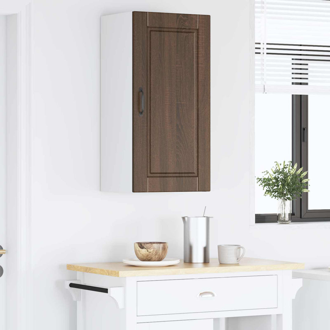 Vægskab PORTO Brun eg 40 x 31 x 80 cm Konstrueret træ