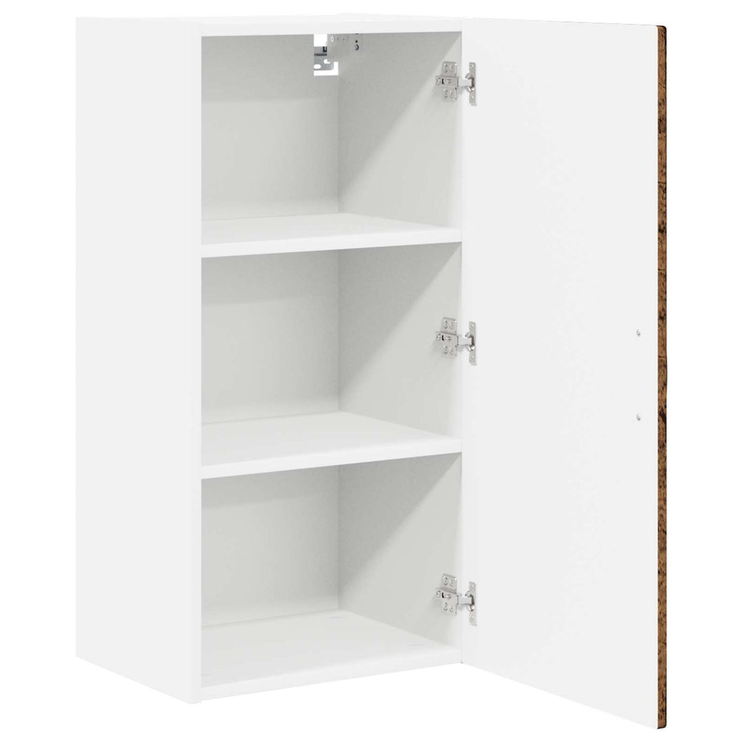 Vægskab PORTO Gammelt træ 40 x 31 x 80 cm Konstrueret træ