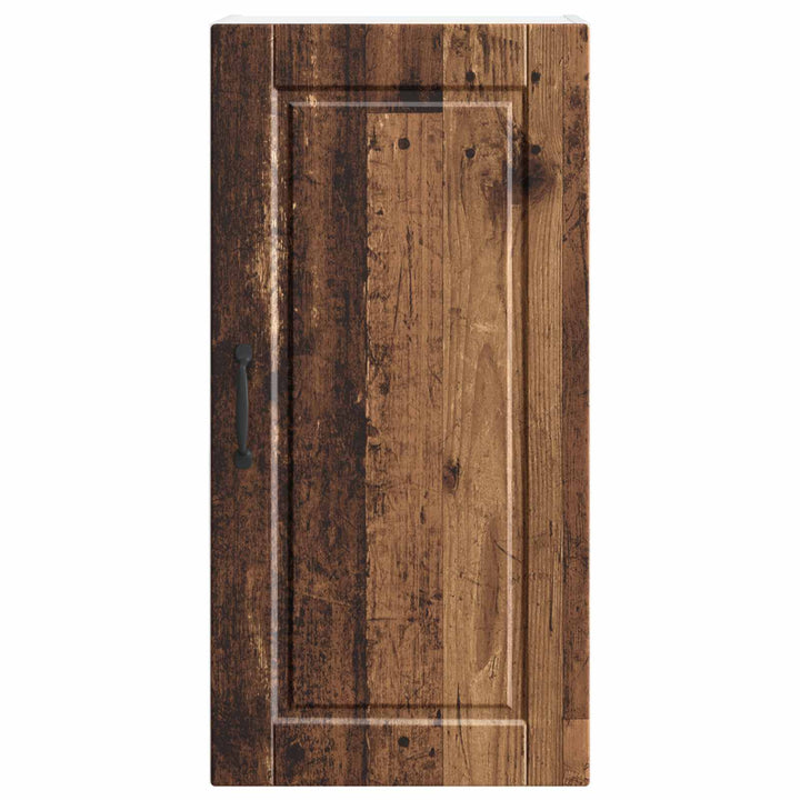 Vægskab PORTO Gammelt træ 40 x 31 x 80 cm Konstrueret træ
