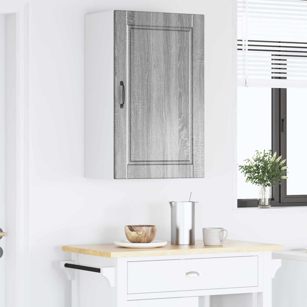 Vægskab PORTO Grå Sonoma 50 x 31 x 80 cm Konstrueret træ