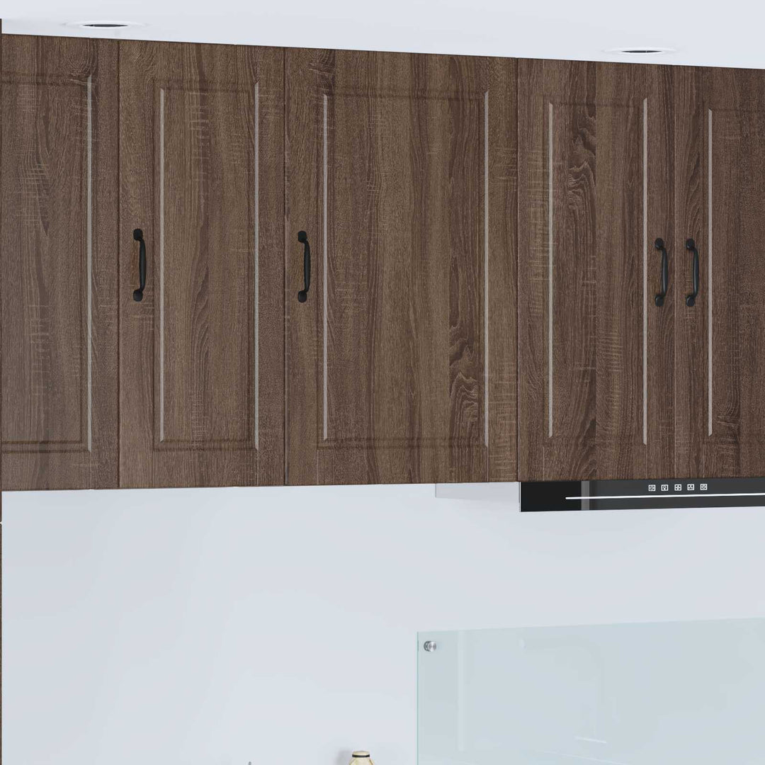 Vægskab PORTO Brun eg 50 x 31 x 80 cm Konstrueret træ