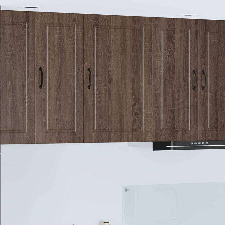 Vægskab PORTO Brun eg 50 x 31 x 80 cm Konstrueret træ