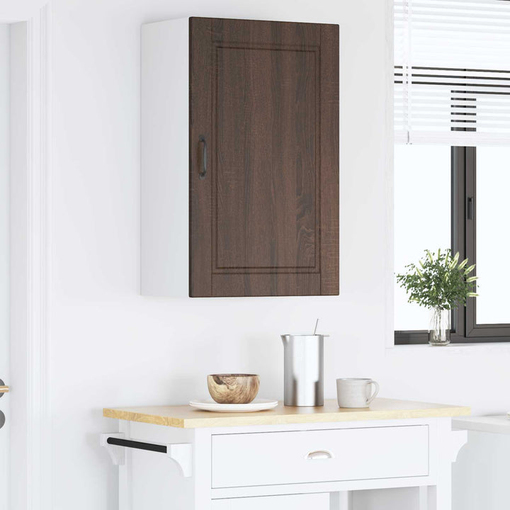 Vægskab PORTO Brun eg 50 x 31 x 80 cm Konstrueret træ