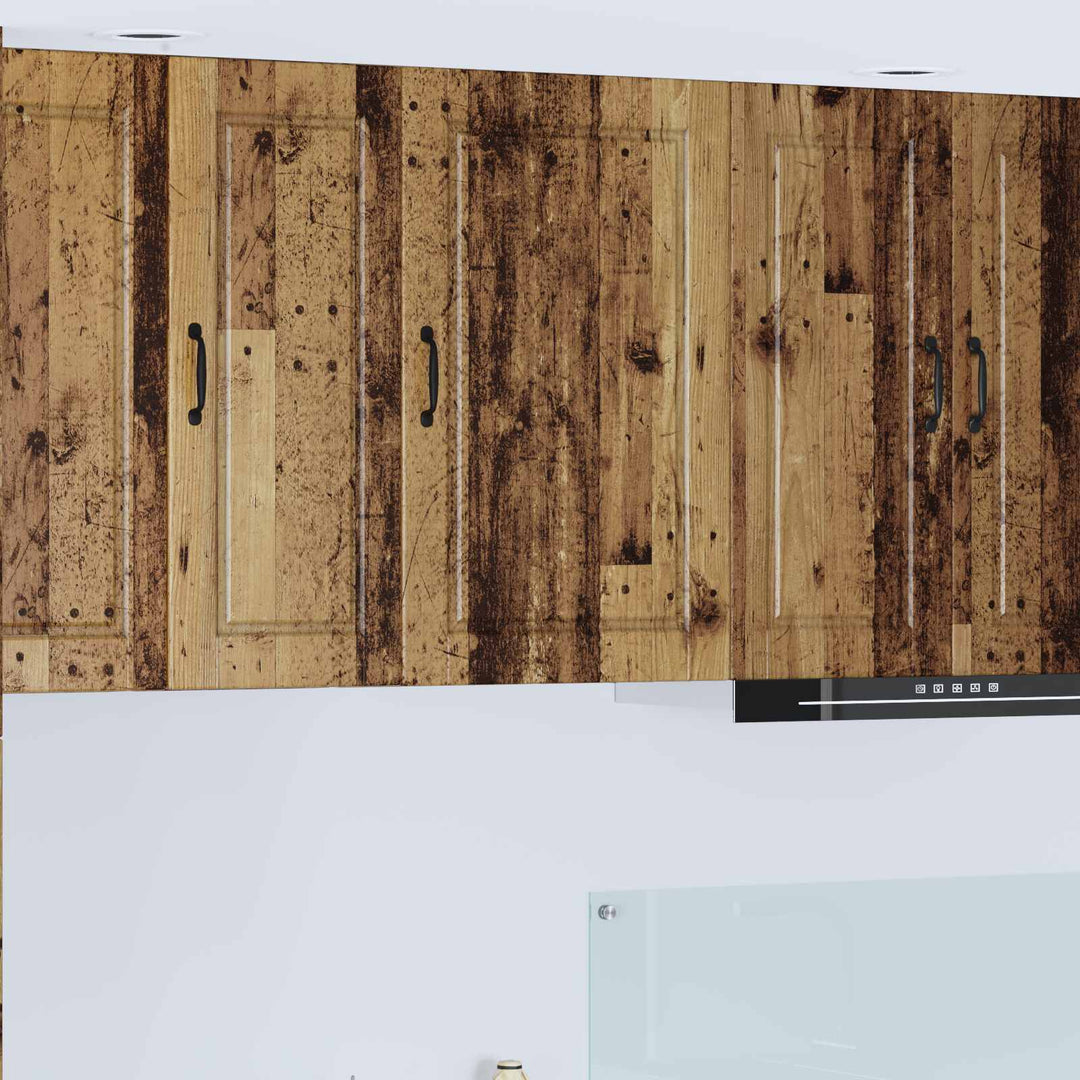 Vægskab PORTO Gammelt træ 50 x 31 x 80 cm Konstrueret træ